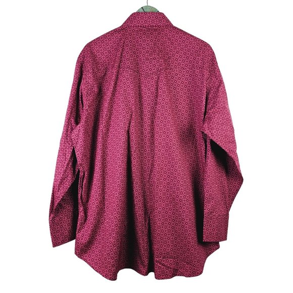 Ely Cattleman Long Sleeve Matte Snap Dress Shirt, XXL, NWT - Picture 2 of 8